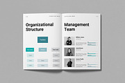 Annual Report Template, a Brochure Template by Work-Envance (Thumbnail 4 of 12)