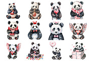 Valentine's Panda, an Illustration by Design Market (Thumbnail 3 of 3)