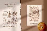 Coquette Halloween clipart elements, an Object Graphic by Cute Atelier (Thumbnail 3 of 10)