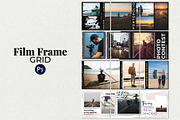 Film Frame Insta Grid (TriplePost), a Social Media Template by Analogi Studio (Thumbnail 6 of 11)
