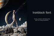 Ironblock font-Regular-0115-25, a Font by canve (Thumbnail 1 of 2)