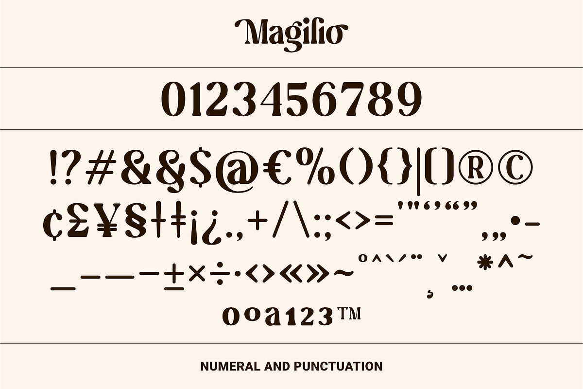 Magilio - A Chic Serif Fonts, a Serif Font by Prioritype Co (Photo 17 of 23)