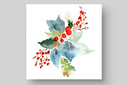 4-in-1 Watercolor Christmas Set, a Card Template by Karma (Thumbnail 22 of 34)