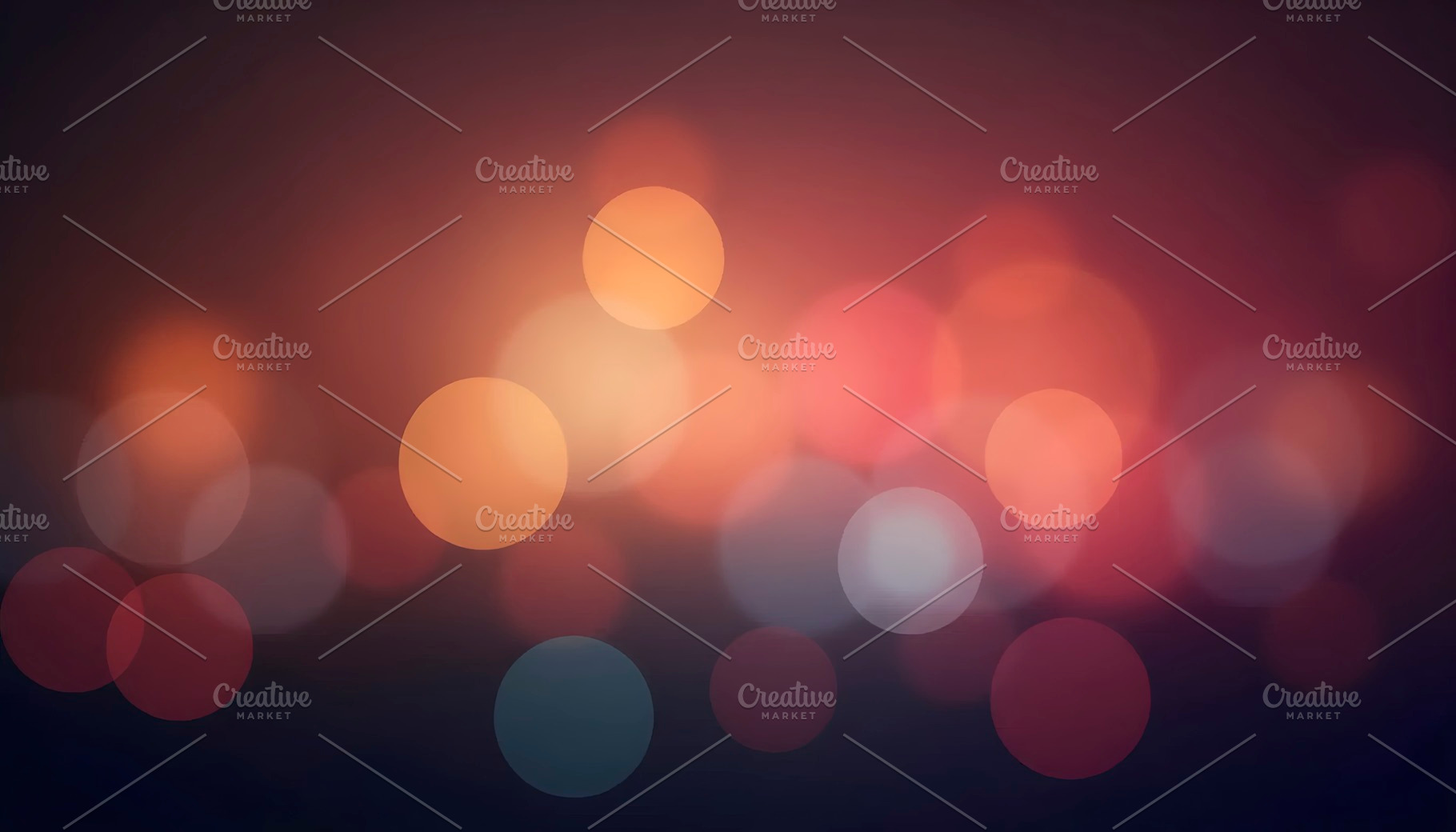 Dreamy Golden Bokeh Wallpaper with W, a Photo by LOGOCREATIVE