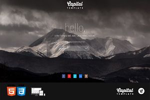 Capital - Coming Soon Page