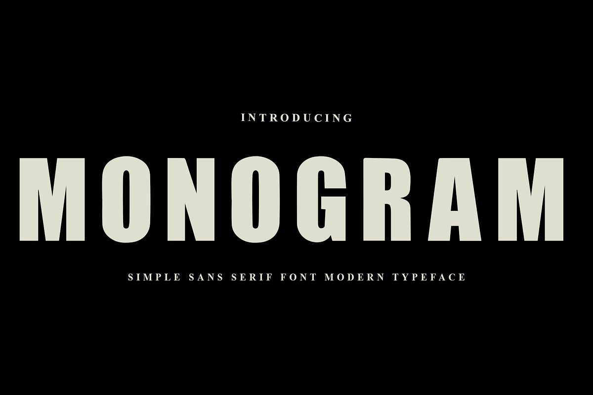 Monogram, a Script Font by InermediaSTUDIO (Photo 1 of 9)