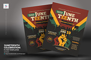 Juneteenth Celebration Flyers, a Flyer Template by kinzi21 (Thumbnail 2 of 4)
