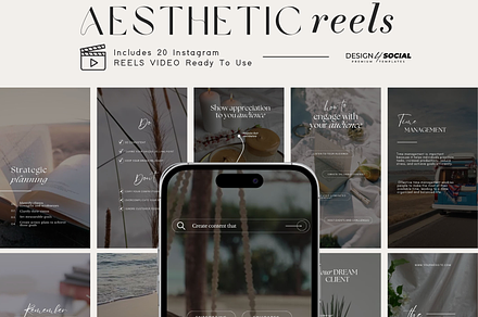Aesthetic Video Reels - Canva