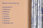 Jungle Toile de Jouy Pattern, a Pattern Graphic by Stylus & Bloom (Thumbnail 3 of 8)