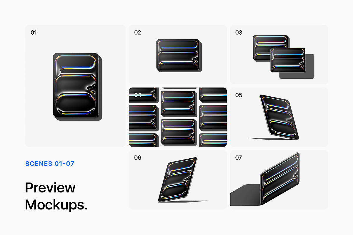 iPad Pro 11 - 21 Mockups Scenes, an iPad Mockup by Asylab (Photo 2 of 56)