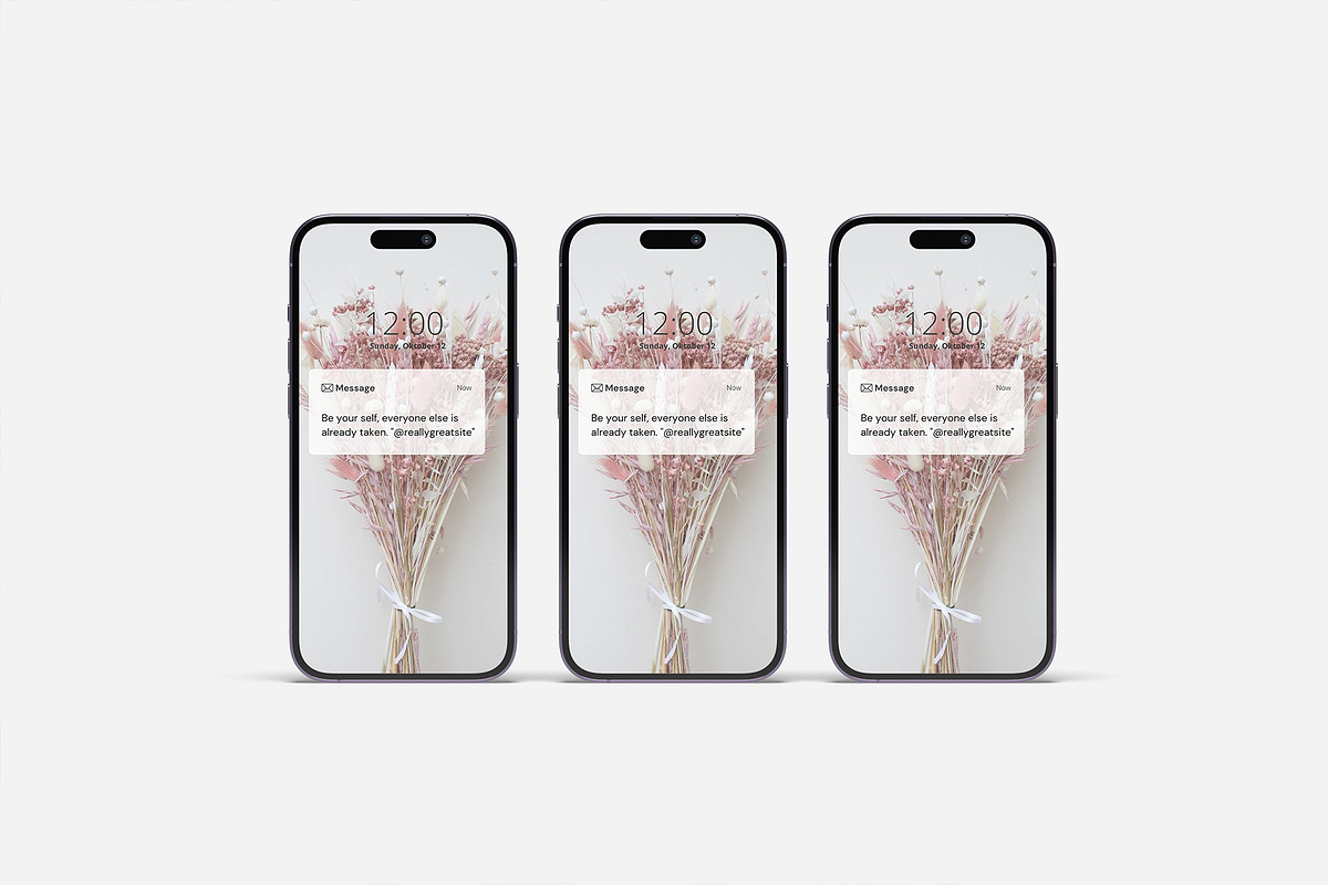 iPhone 14 Pro Mockup, an iPhone Mockup by zuhraabdullah (Photo 27 of 28)