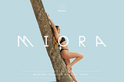 Miora Font Family — Modern Display, a Sans Serif Font by Webhance Studio (Thumbnail 1 of 10)