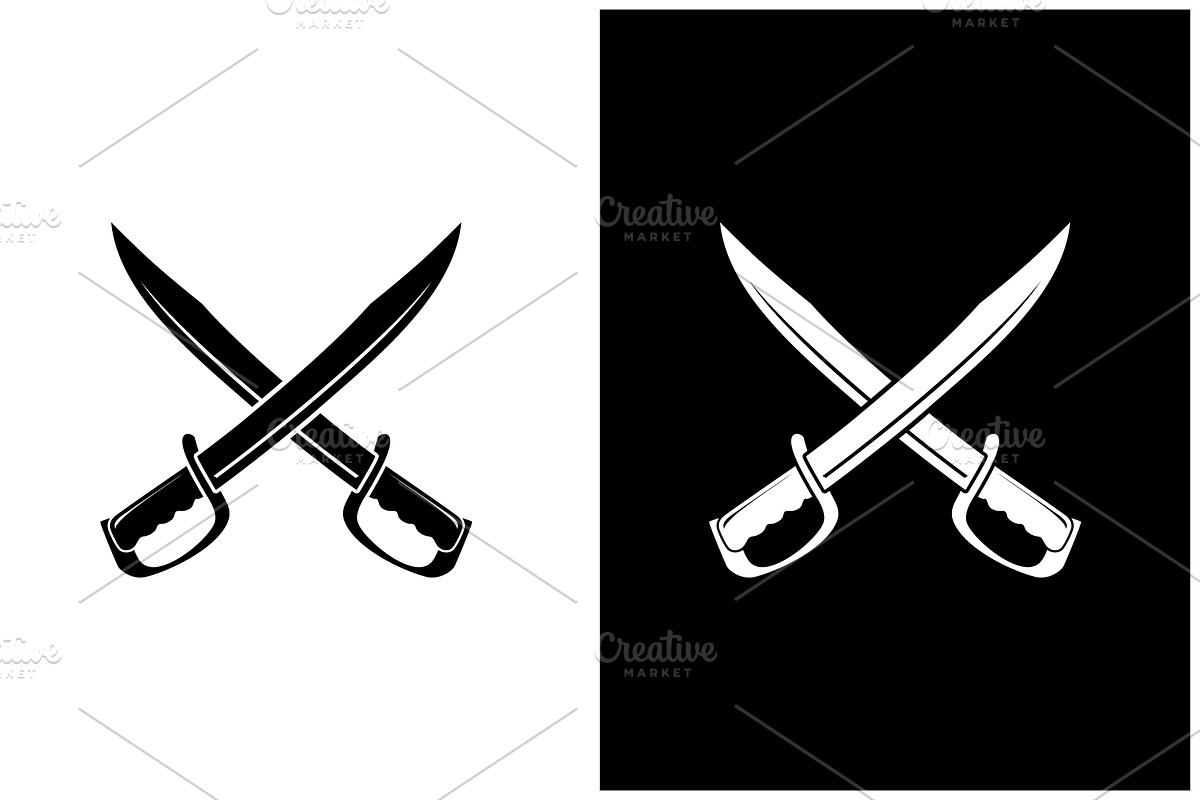 Crossed Sword, a Branding & Logo Template by Atlantis X Nurman Arbai (Photo 1 of 2)