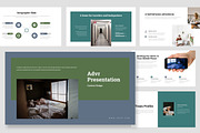 Advr : Hostel Deck Google Slides, a Presentation Template by Punkl Camp (Thumbnail 1 of 16)