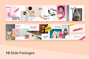 Fashion Woman Seamless Instagram, a Social Media Template by Pixelz Studio (Thumbnail 3 of 5)