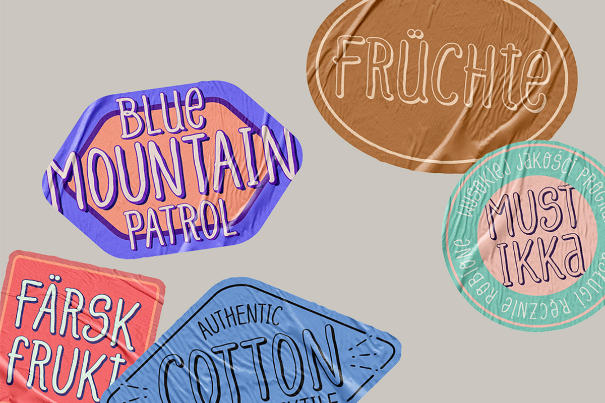 Font Bundle Collection vol.1 preview 8
