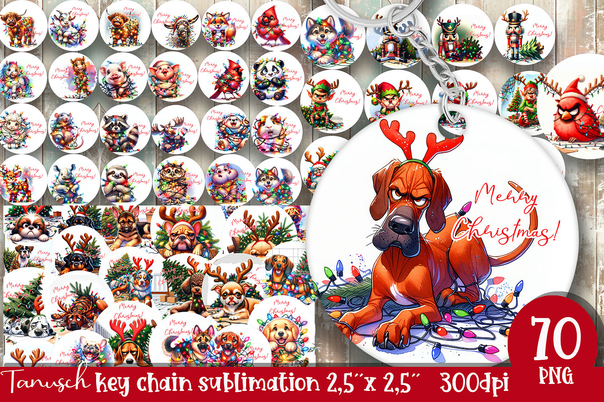 funny Christmas mega bundle, a Templates & Theme by TanuschArts (Photo 20 of 20)