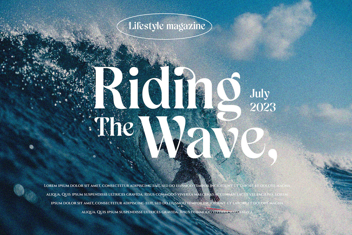 Mavela Unique Classic Serif font, a Serif Font by RantautypeStudio (Photo 7 of 17)