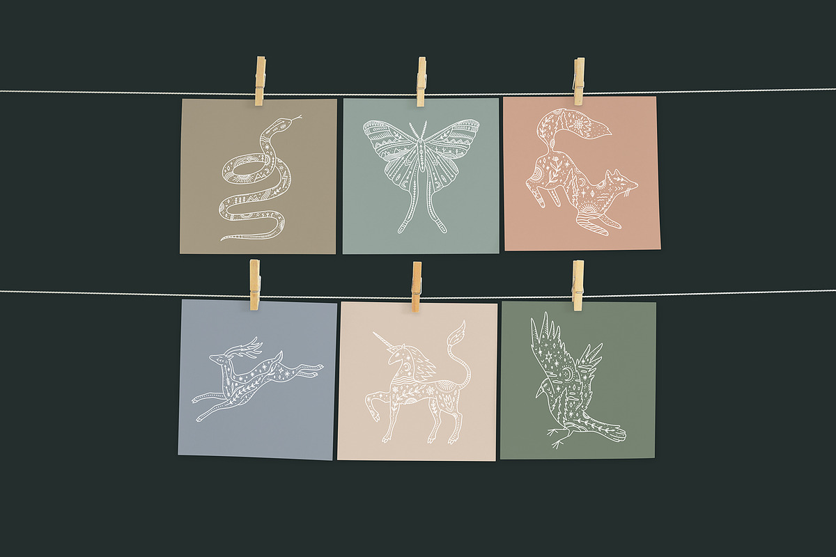 Tootem Bundle, an Animal Illustration by Annie Konst (Photo 4 of 20)