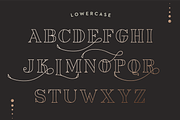 Pop Clink - A New Years Font, a Serif Font by Leslie Ray (Thumbnail 5 of 6)