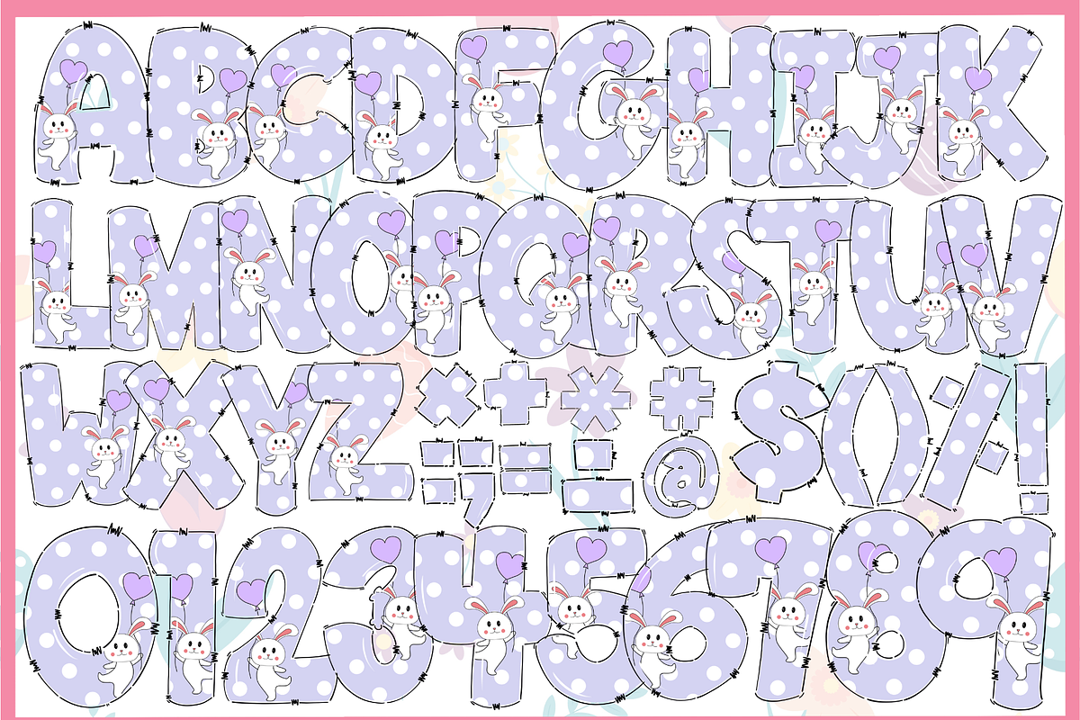 Easter Day-PNG fonts, a Font by It me digital art (Photo 3 of 7)