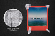 43 Isolated White Paper Tape Overlay, an Object Graphic by smishura (Thumbnail 2 of 2)