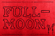 Cirque de la Lune FullMoon (outline), a Font by dawnland (Thumbnail 1 of 2)