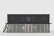 3D Model Container Cafe 13, an Architecture 3D Model by SR 3D Visual (Thumbnail 3 of 20)