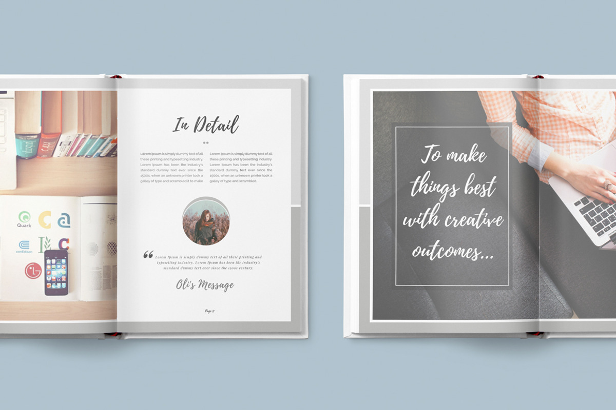 Multipurpose Brochure - Olivia, a Brochure Template by Typography Prime (Photo 4 of 7)