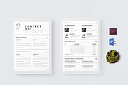 Project Plan | MS Word & Indesign, a Stationery Template by design_hut (Thumbnail 1 of 6)