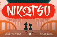 Nikotsu - Japanese Display Font