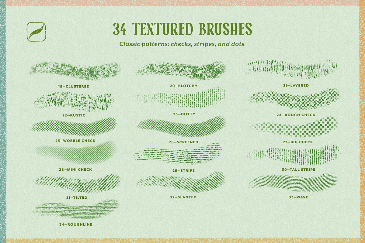 Procreate Texture Shading Brushes, a Brush Add-On by Basia Stryjecka (Photo 11 of 19)