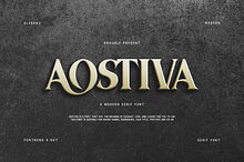 Aostiva - Modern Serif Font