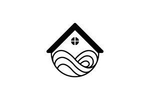 House Wave Logo