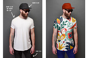 T-shirt mockup (front and back) # 2, a Shirt Mockup by Arfis (Thumbnail 2 of 6)