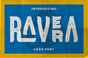 Ravera - Logo Font, a Serif Font by PutraCetol Studio (Thumbnail 1 of 12)