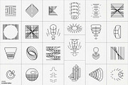 Monozen 3 - 130 abstract icons, an Object Graphic by kloroform (Thumbnail 4 of 11)
