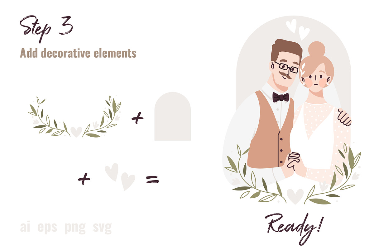 Wedding Portrait Creator, a Person Illustration by Frizenasya (Photo 4 of 14)