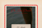 The Red Thread: Stitched Collage, an Object Graphic by Purple (Thumbnail 8 of 14)