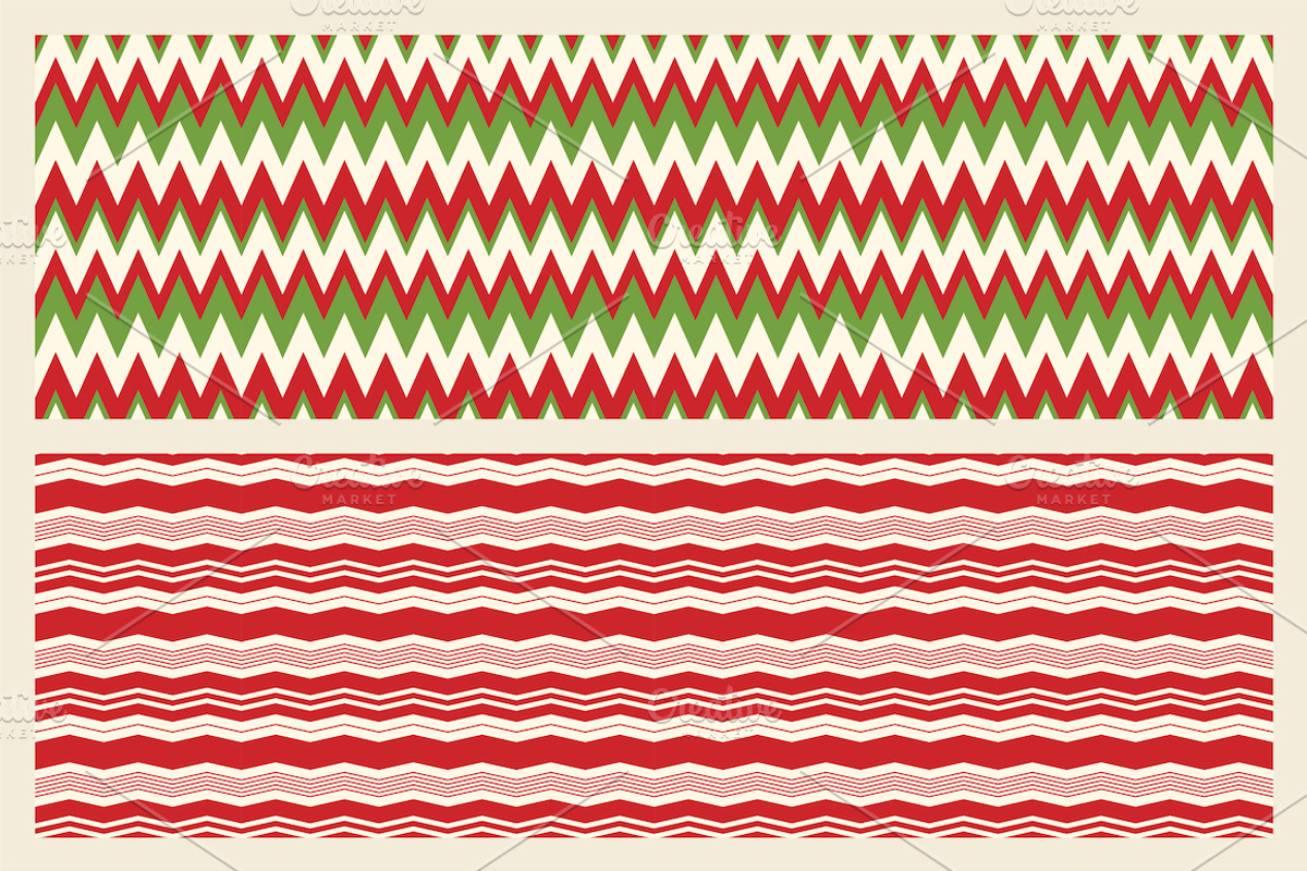 Chevron seamless colorful patterns, a Pattern Graphic by ExpressShop (Photo 2 of 9)