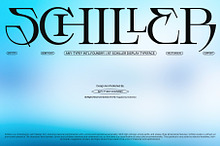 Schiller - Contemporary Serif