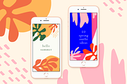 Matisse collages art, a Pattern Graphic by ms Julia Nova (Thumbnail 6 of 6)