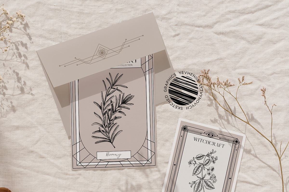 Vintage Apothecary Branding Bundle, a Healthcare Illustration by Yevheniia (Photo 11 of 11)