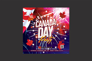 Canada Day Flyer, a Flyer Template by DSGraphicDesign