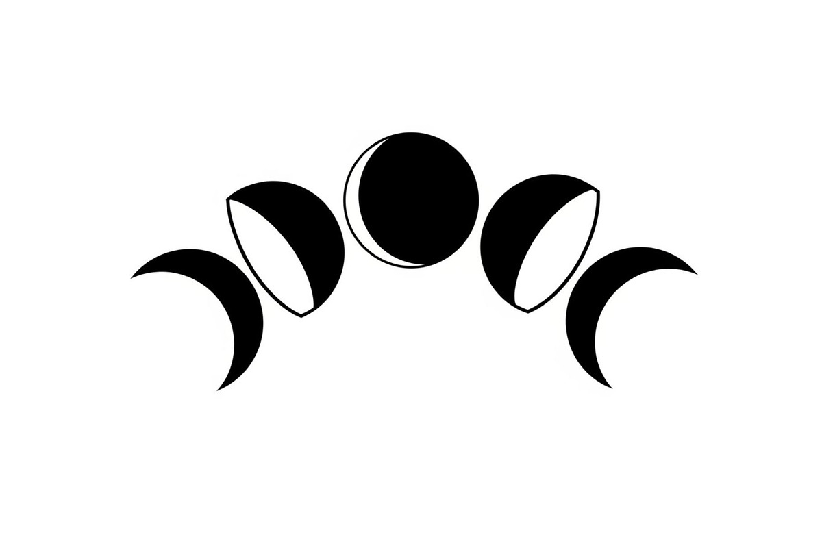 Decorative Lunar Phase Design, a Graphic by BIPLOB EXPERT (Photo 4 of 13)