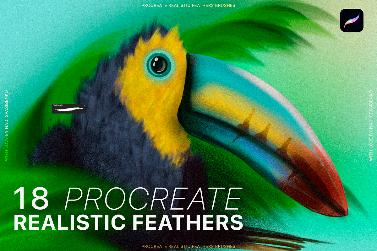 1100+ All Procreate Brushes, a Brush Add-On by Spasibenko Art