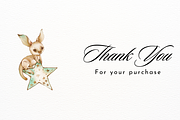 Kangaroo with Star Watercolor, an Animal Illustration by New-School-Wave (Thumbnail 5 of 5)