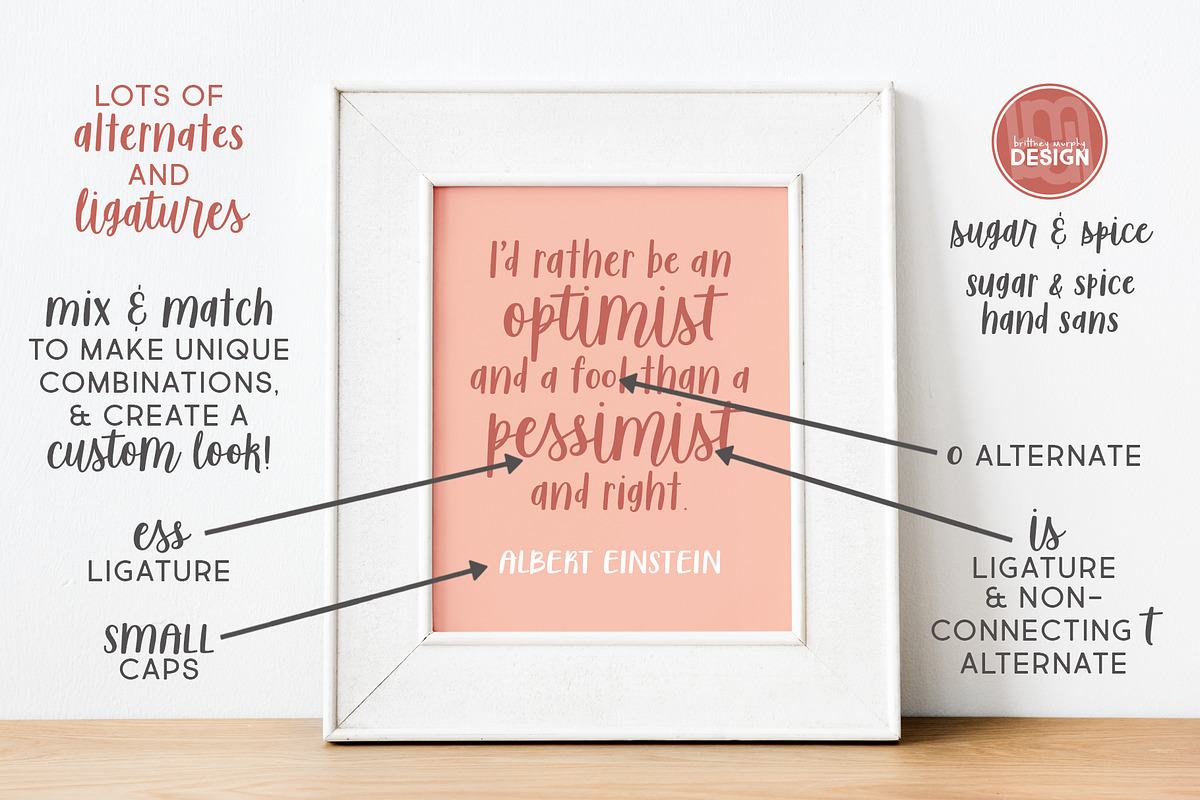 Sugar & Spice Font Duo preview 7