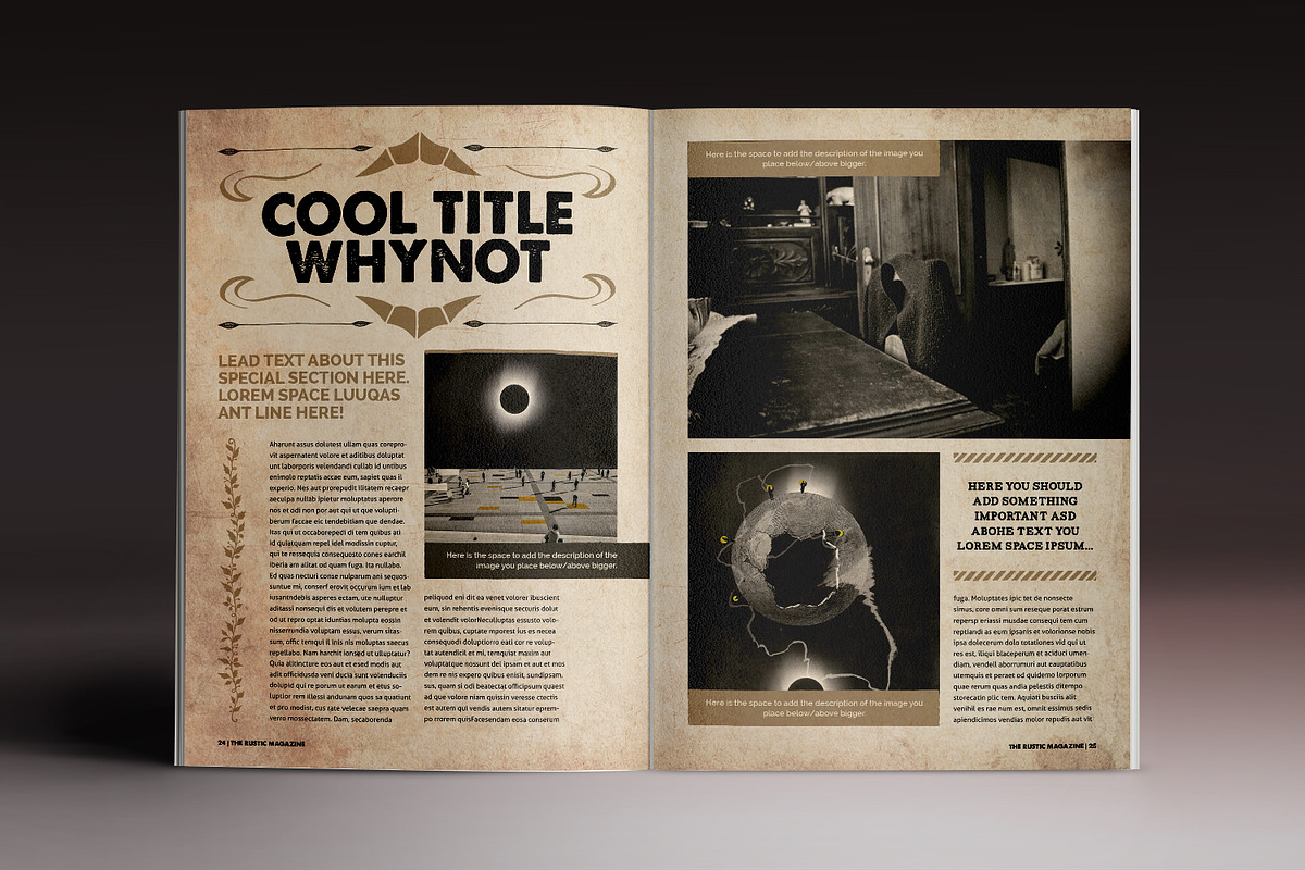 The Rustic MGZ, a Magazine Template by Luuqas Design (Photo 15 of 15)