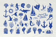 Ocean | Logo & Illustration Kit, a Branding & Logo Template by KetteCreate (Thumbnail 9 of 20)